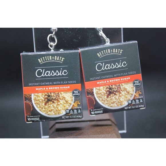 Mini Brands / Better Oats -Classic earrings - Picture 2 of 11